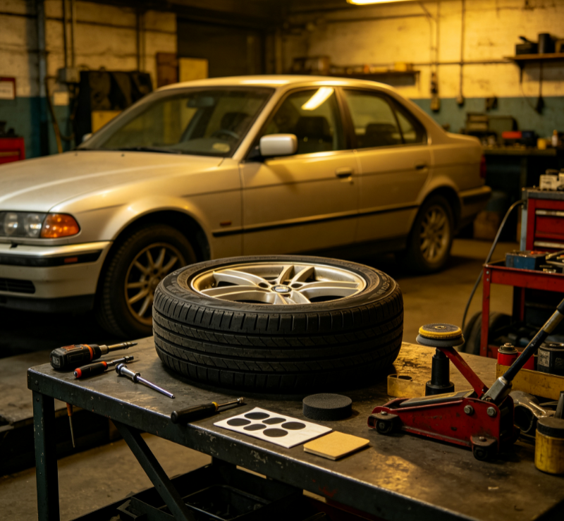 Professional Car Puncture & Tyre Repair Service