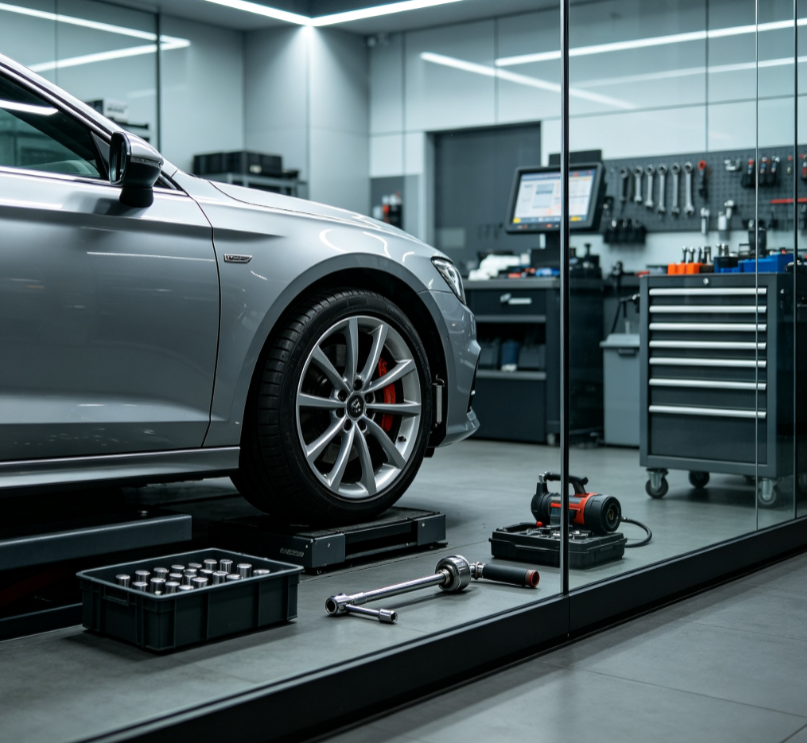 Precision Wheel Balancing for Passenger Light Vehicles