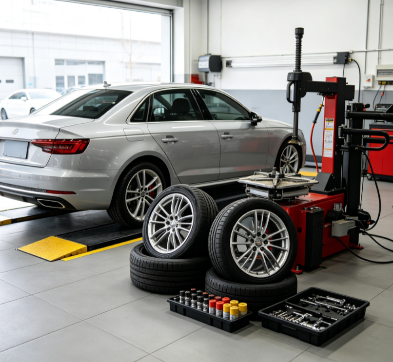 Tyre Care Bundle – Fitting + Wheel Balancing Set