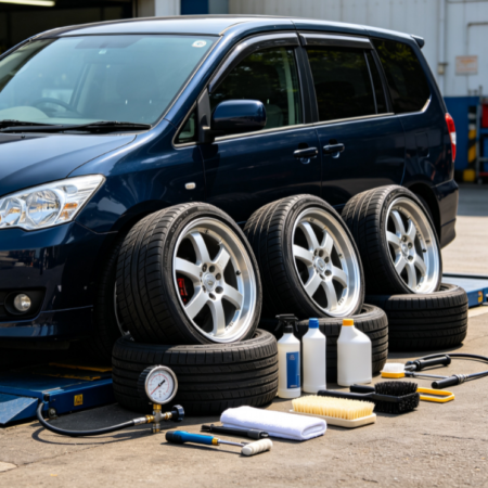 Light Vehicle Tyre Maintenance & Wheel Care Package
